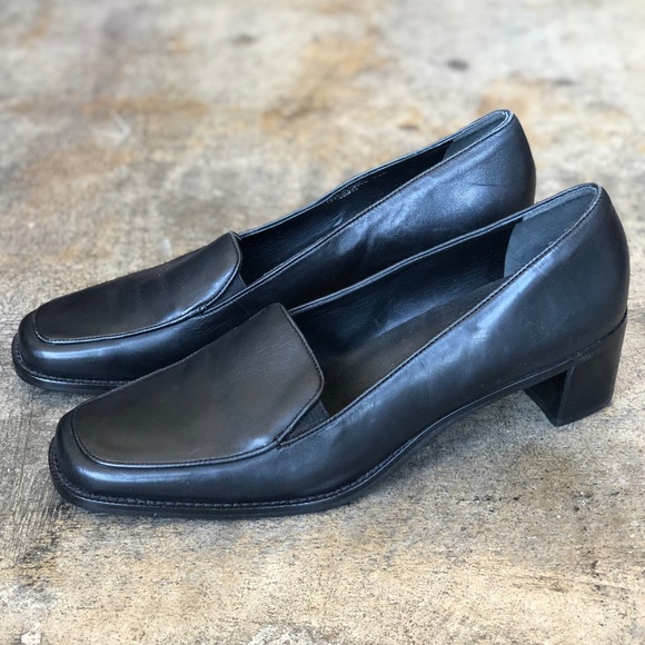 rockport black heels